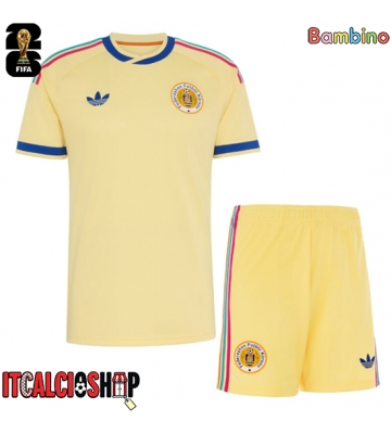 Curaçao Seconda Maglia Bambino Mondiali 2026 Manica Corta (+ Pantaloni corti)